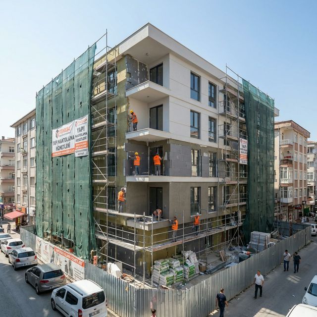 Isı Yalıtımı ve Dış Cephe Mantolama